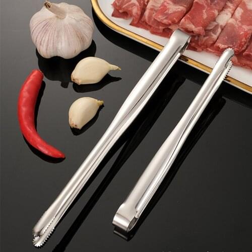 Japanese Korean Barbecue Tongs Kitchen Tongs for Cooking BBQ Food Steak Salad Stainless Steel kitchen Tools