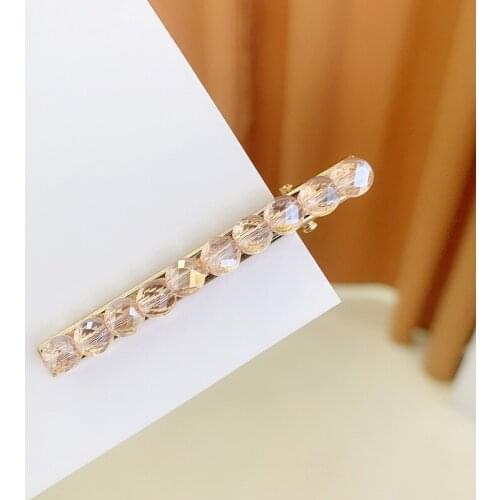 Hairlyah Temperament Women Girls Full Crystal Hairpins Bangs Barrette Hair Clips Styling Tools Headress Hair Accessories