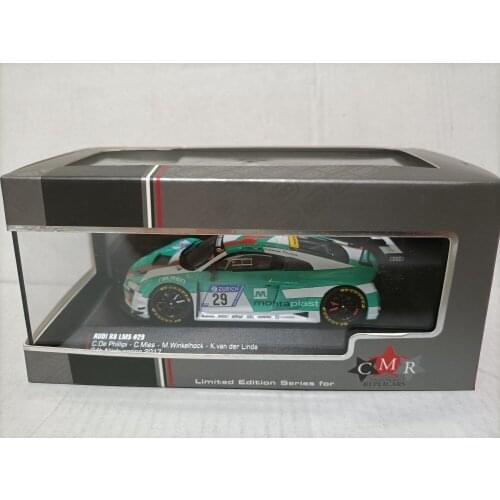 1:43 2017 AU DI R8 LMS GT 29 Metal Diecast Alloy toy cars Model Vehicles For Children Boys gift hot