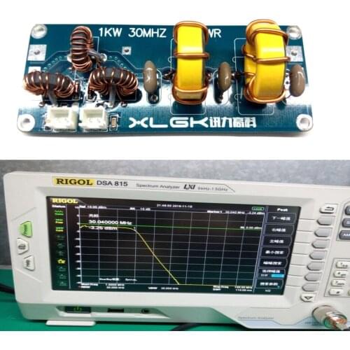 1KW 1-30 MHZ Low pass filter coupler LFP for FM transmitter SSB CW HF power amplifier