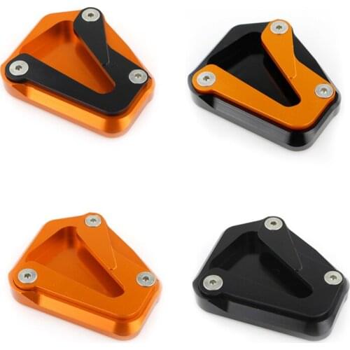 Fit For KTM Duke 790 2018-2020 Motorcycle Accessories Kickstand Side Shoe Foot Rests Stand Extension Enlarger Aluminum 790 Duke