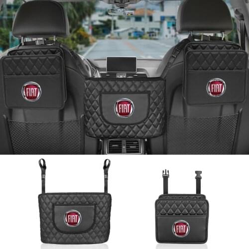 Car Seat Back Storage Bag High Capacity Stowing Tidying Pocket For FIAT 500 Panda Grande Punto Astra Bravo Freemont 500X Ducato