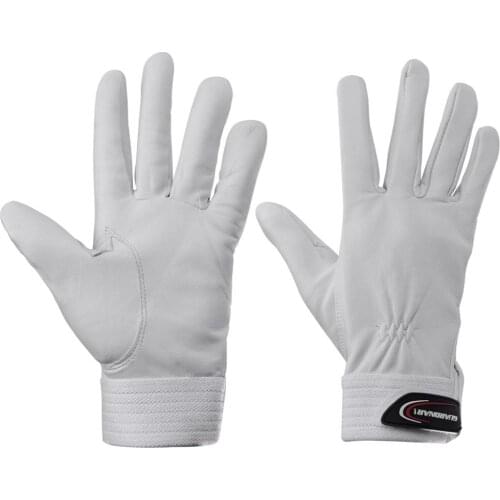 White Soft Sheepskin Leather Work Gloves Driver Men Hand Protect Driving Gloves Household Garden Gloves