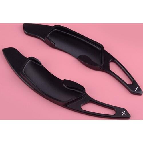 Black Steering Wheel Shift Shifter Paddle Extension 18.3 cm Fit For Subaru Legacy Forester Brz XV Outback Impreza