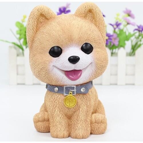 Children Modern Piggy Bank Box Counter Package Gift Coin Money Bank Savings Cute Skarbonka Dla Dzieci Dog Piggy Box EA60CX