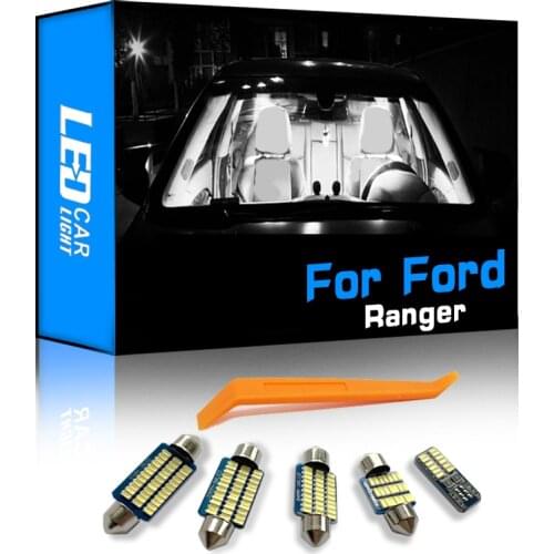 For Ford Ranger 1989-2020 Canbus Vehicle LED Interior Trunk Light Bulbs No Error Car Lighting Accessories