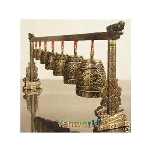Hot ! Chinese Musical Instrument Bronze Dragon Bell