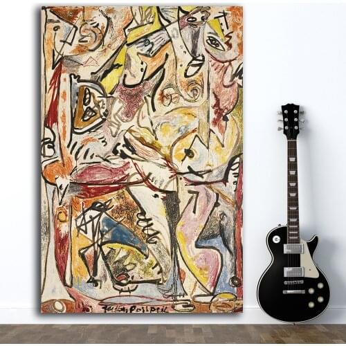 THE BLUE UNCONSCIOUS Canvas Painting For Living Room Home Decoration Oil Painting Wall Art Picture No Frame