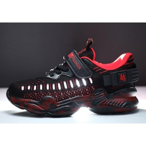 Kids casual mesh shoes fashion Running Sneakers Children Summer outdoor breathable Sports Shoes Boys Lightweight Basket Footwear