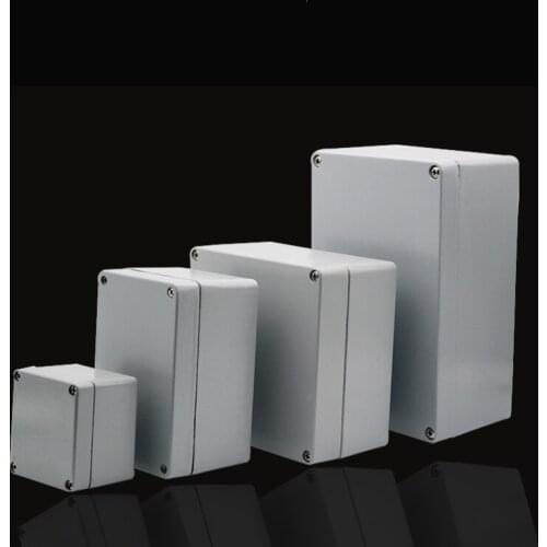 Cast aluminum waterproof box IP67 outdoor waterproof aluminum junction box metal box outdoor terminal box electric button box