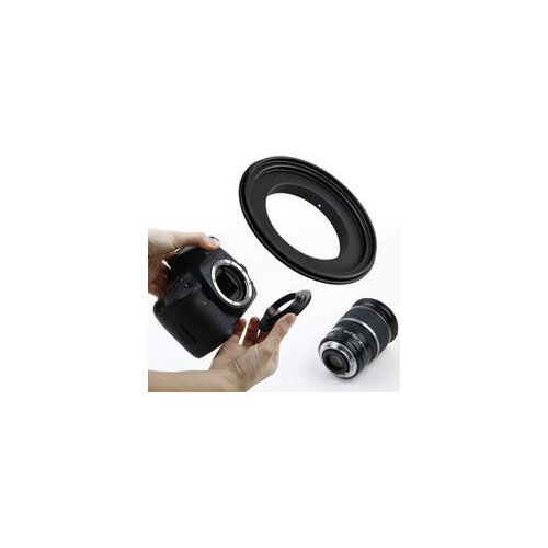 Macro Reverse Ring Adapter for EOS-72 Canon EOS EF EF-S Mount Body to 72mm 72 mm Lens