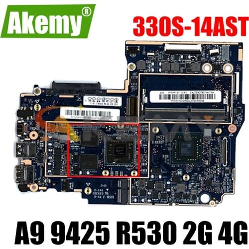 For Lenovo ideapad 330S-14AST laptop motherboard with CPU A9 9425 GPU R530 2G RAM 4G FUR 5B20R32743 100% test work Mainboard