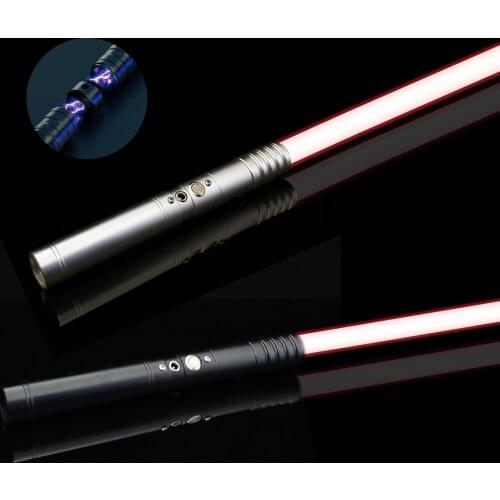 RGB Metal Lightsaber Laser Toy Rave Weapon Light Saber Brinquedos Flashing Sword Sabre De Luz Kpop Lightstick Espada Juguetes