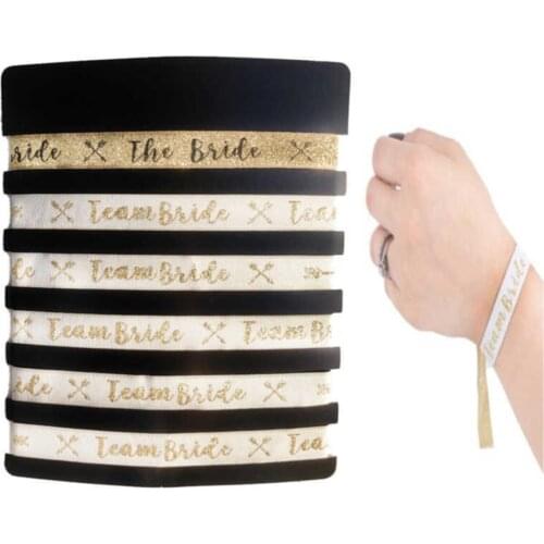 Mutludetaylar AtölyesiPırıltılı Brıde To Be bride And Bridesmaid Bracelet Set 6'lı хна для мехенди henna bride veil welon