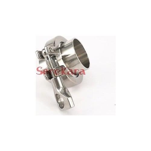 A Set 32mm Pipe O/D Sanitary 1.5" Tri Clamp Weld Ferrule + Tri Clamp + Silicon Gasket 304 Stainless Steel For Homebrew