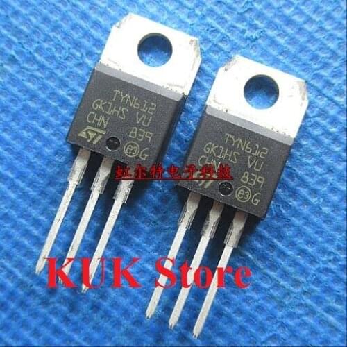 Real 100% Original NEW TYN612 TYN612RG TO-220 50PCS/LOT