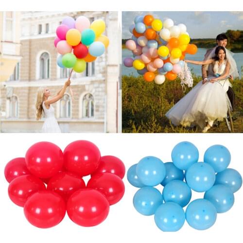 10inch 2g Matte Latex Balloons 12 Colors Helium Air Balls Inflatable Wedding Children Birthday Party Decoration Balloons