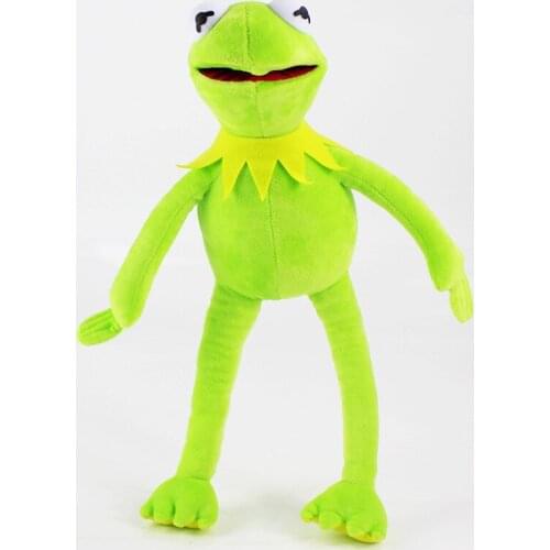 1pc 38cm Kermit Plush Doll Sesame Street frogs Toy Stuffed Animal Soft Stuffed Toy Baby Doll Christmas Holiday Gift For Kids
