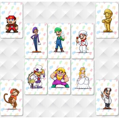 Latest Data NEW 10 pieces / lot Ntag215 Printed NFC Card Written by Tagmo Work For NS Switch Game with Free Card Holder