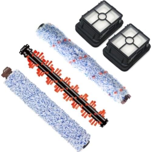 Roller Brush Multi-Surface Vacuum Cleaner Brush Roller L and Filter Series for Bissell Crosswave 1866/1868/1926/1785