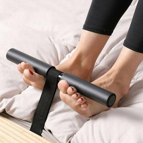 Sit Up Assistant Device with Resistance Bands,Sit Up Bar for Home Floor Without Fixing Under Door,Abdominal Exercise Equipment