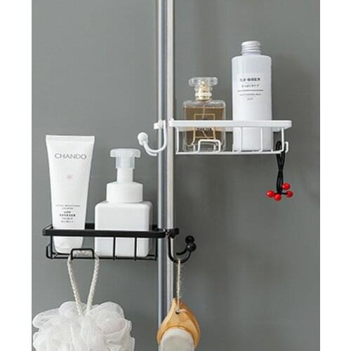 Faucet rack Kitchen storage stainless steel faucet shelf sponge dish cloth finishing rack drain rack pool rag storage rack