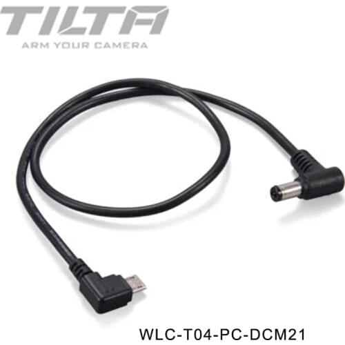Tilta WLC-T04-PC-DCM21 Nucleus-Nano Micro USB to 90 Degree 2.1mm DC Nucleus Nano Motor Power Cable for WLC-T04 Nucleus-Nano