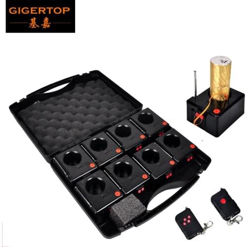 Indoor Fireworks Firing Remote Control System 8 Channels Stage Wedding Sparkler Igniter Event Party Wedding Decoration Control