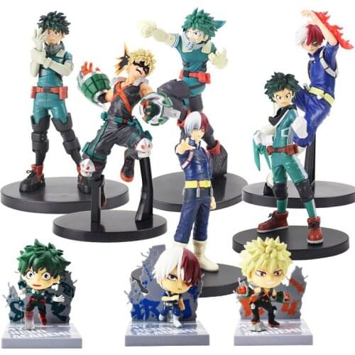 20 Styles My Hero Academia 323 Figures Todoroki Shoto Bakugou Katsuki Izuku Midoriya Action Figure Toys 10cm-20cm