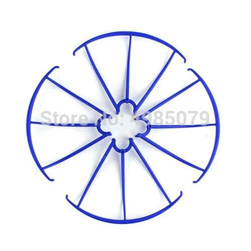 4PCS/Set SYMA X5SW Protective Frame Spare Part Protectors Frame Rotor Blade Protection Blue Color + 4pcs Screws