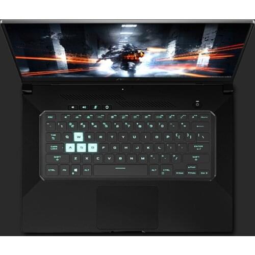 15.6" TPU Laptop Keyboard Cover For ASUS TUF Dash F15 FX516P FX516PM FX516PR FX516PR FX516 PR PM 2021 Gaming Skin Protector