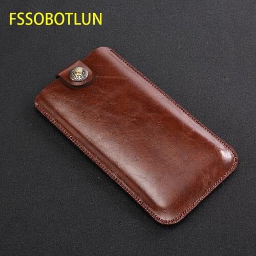 FSSOBOTLUN,For Xiaomi Mi 10 & Redmi 8A Dual Pouch Sleeve Bag Holster Protective Case For Xiaomi Poco X2 Cover With Buckle