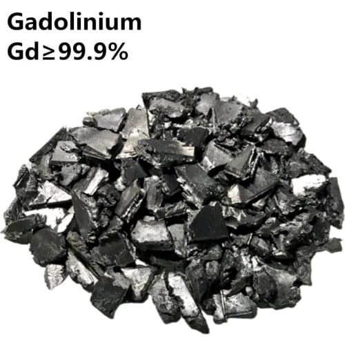 Gadolinium Metal 99.9% Pure 10 Gram for Element Collection