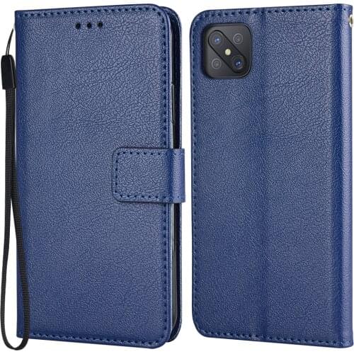 Leather Wallet Case for On OPPO A92S 5G Global Flip Case A92S 5G Capa Phone Bag for OPPO Reno4 Z 5G Cover Card Slot Funda