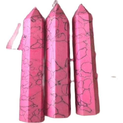 Red pine six prism, home decoration