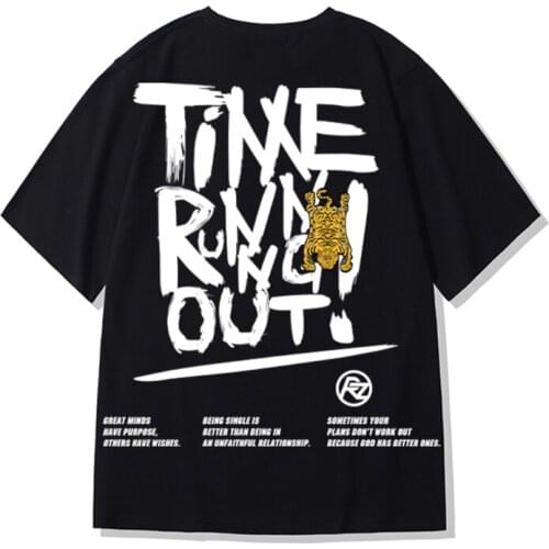 Hip Hop Mens Cotton T-Shirt 2021 Summer Fashion Loose BF Style Letter Printing Short-Sleeved Tees Couples Large Size TShirt 8XL