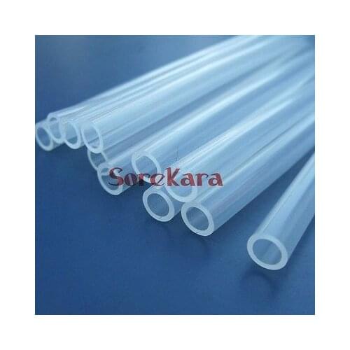 3x5mm 1m Translucent Silicone Tubing Food Grade Rubber Tube Hose Medical Tool