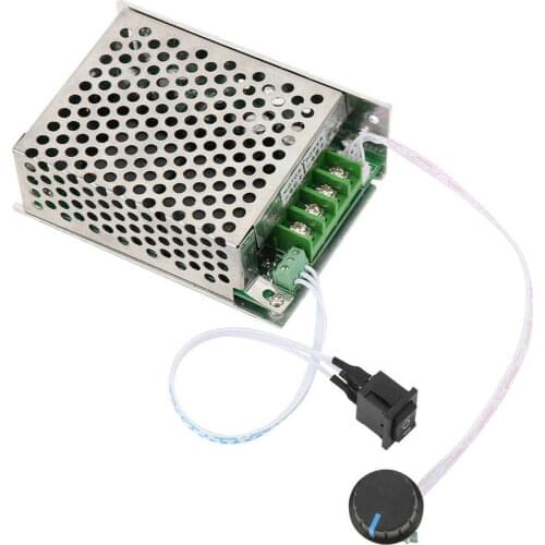 Motor Speed Regulator 10V-50V 40A DC Motor Speed Controller Governor Reversing Direction Switch