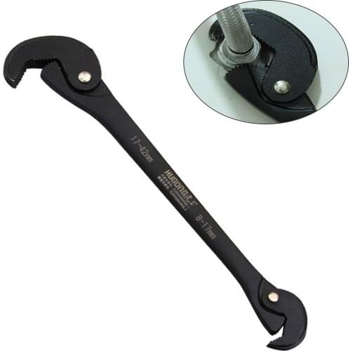 8-17/17-42mm Universal keys Multifunction Portable Torque Ratchet Oil Filter Repair Pipe Spanner Hand Tools for Repair