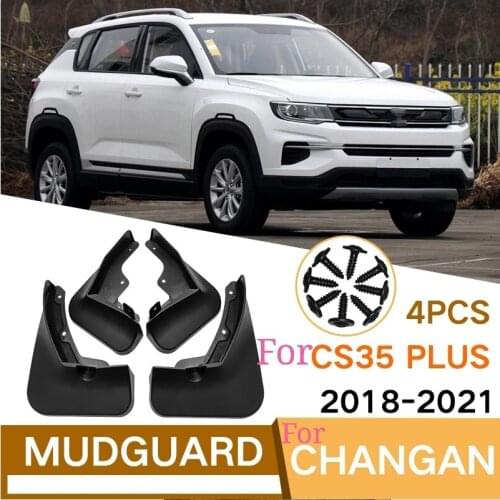 Automobile Mudguard For Changan CS35 PLUS 2018-2021 High Quality Mudguard Anti-splash Protection Body Mudguard Car Accessories