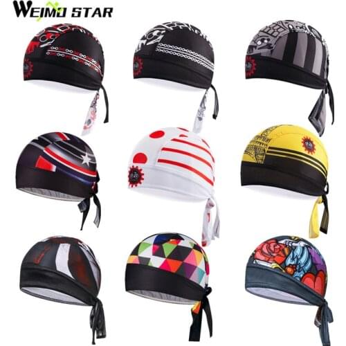 Weimostar Outdoor Sport Cycling Cap bandana Quick Dry Bicycle Handband Head Scarf Summer pro team mtb Bike Headwear Ciclismo