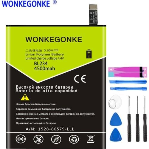 WONKEGONKE Battery BL234 For Lenovo P70 P70t P70-T Batteries Bateria
