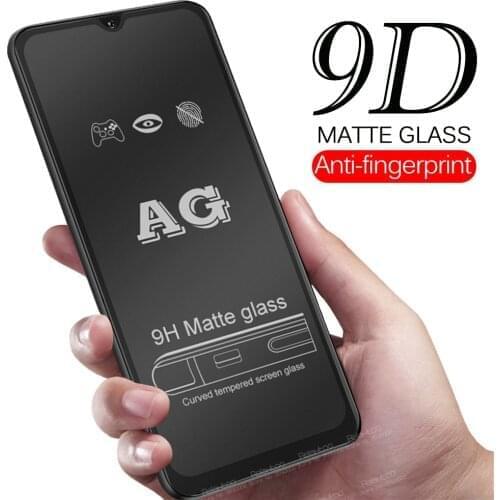 9D Full Glue Matte Glass For Samsung Galaxy A51 A71 A41 M31S A10 A20 A30 A50 A70 A01 Core Screen Protector Cover Protective Film