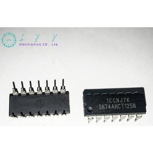 20PCS SN74AHCT125N 74AHCT125N 74AHCT125 DIP-14 buffer line driver