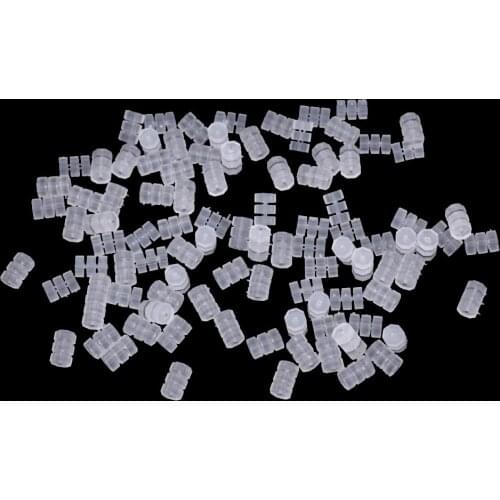 200pcs Pieces Rubber Bicycle Cable Donuts Bike Repair Tool Cables Housing 10 x 10mm