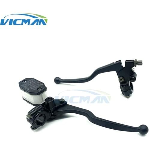 7/8" 22mm Universal Black Clutch Lever Brake Master Pump Motorcycle Hydraulic Cylinder Motorcycle Parts Quality Assurance