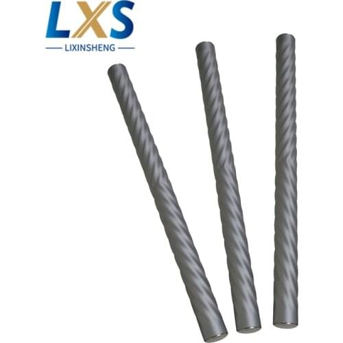 Diameter 42*L900~1000 Aluminum Alloy Two-way Eight Lines Magnetic Ink Mixing Roller Spiral Roller For Printing Machine