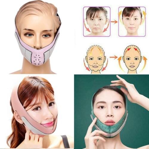 Slimming V-Line Face-lift Lift Up Double Chin Face Mask Strap Thin Face Band