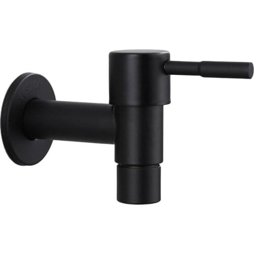 Stainless Steel Faucet Wall Mounted Washing Machine Tap Bath Toilet Mop Pool Tap