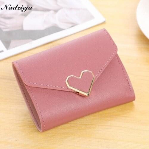 New Womens Wallet Short Bills Wallets Three-Folder Purse Coin Pocket , 2019 Designer Fashion Female Money Mini Small Wallet